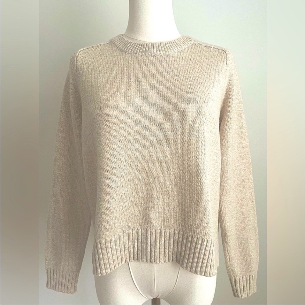 Divided Pullover Sweater Size M